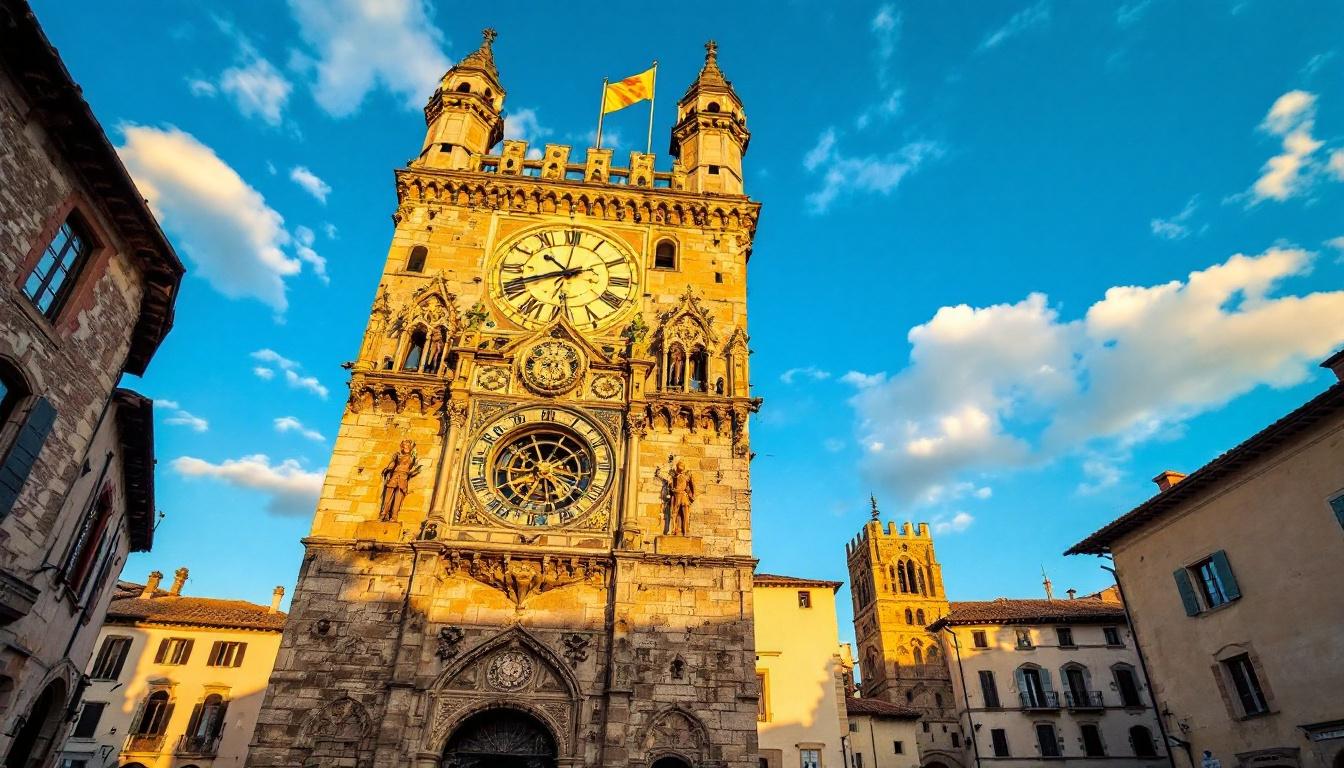 Ce jacquemart de 1471 sonne encore chaque heure sur cette place d&rsquo;Avignon