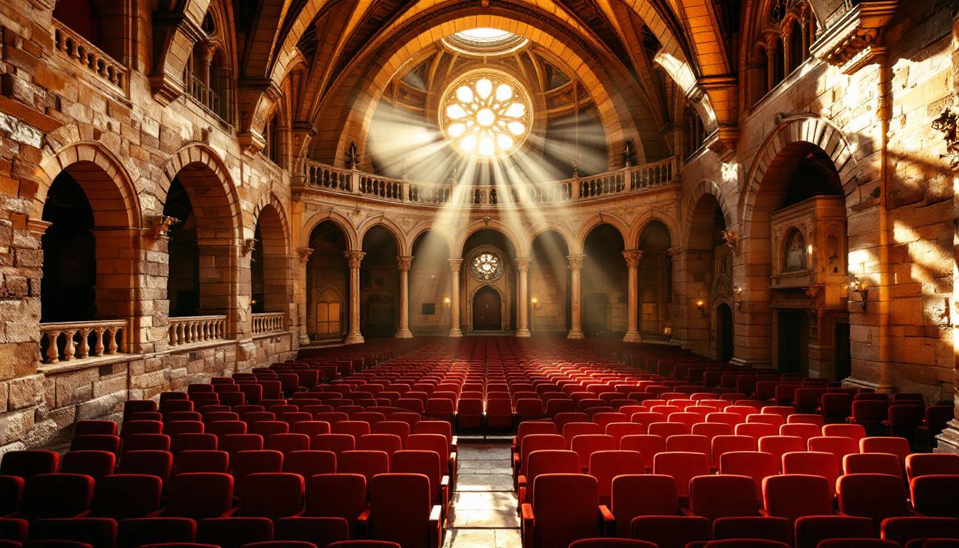 Ce théâtre d&rsquo;Avignon occupe une ancienne chapelle où l&rsquo;on soignait les lépreux