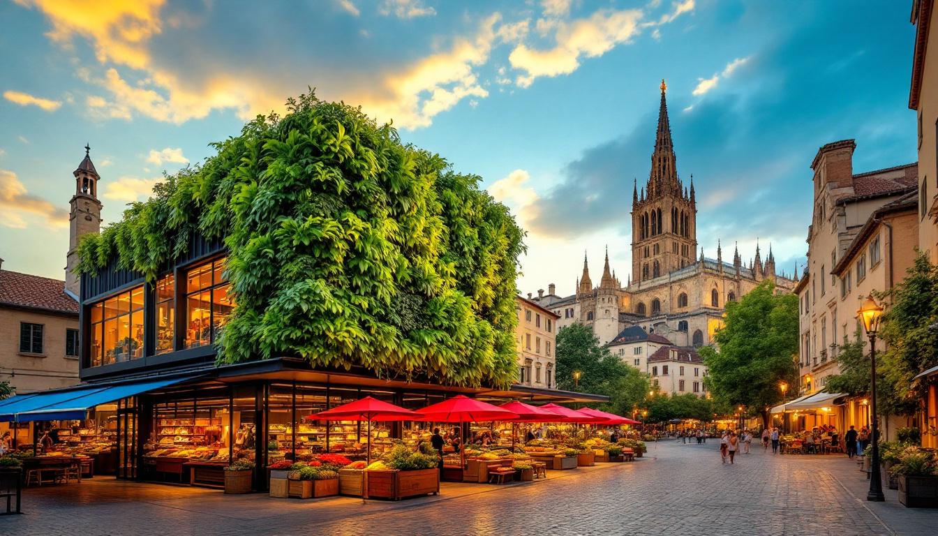 Cette place d&rsquo;Avignon cache un secret terrifiant sous son marché moderne