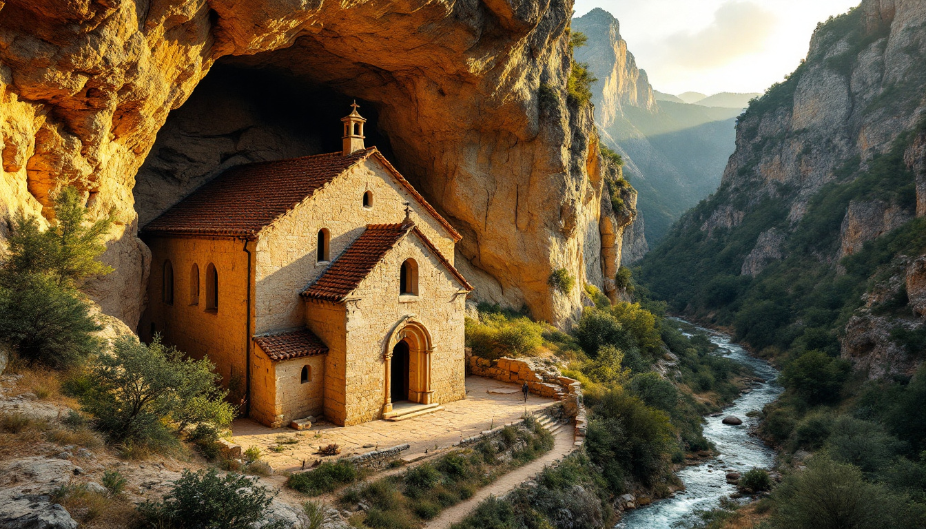 Cette chapelle du XIIe siècle cachée dans les gorges n&rsquo;est accessible qu&rsquo;à pied