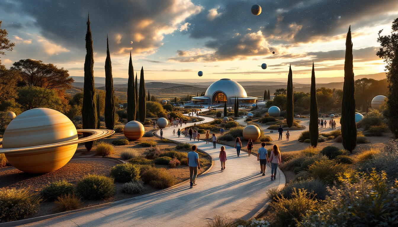 Ce parc près d&rsquo;Avignon reproduit le système solaire grandeur nature sur 3 hectares