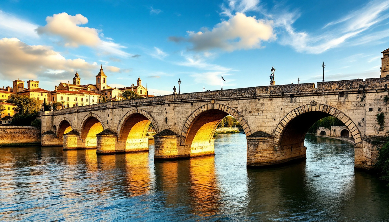 Le seul pont au monde abandonné volontairement au milieu d&rsquo;un fleuve depuis 400 ans