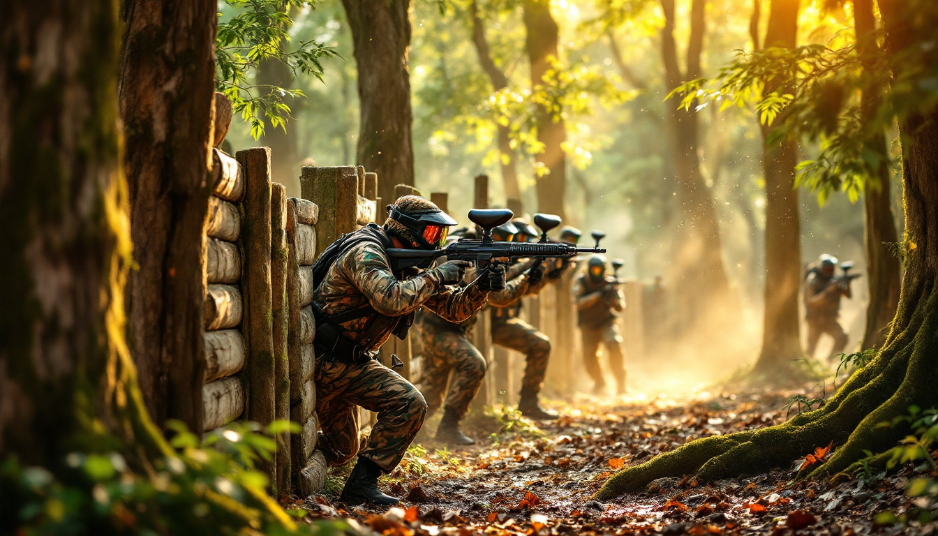 Ce paintball sur une île ombragée d&rsquo;Avignon transforme vos parties estivales