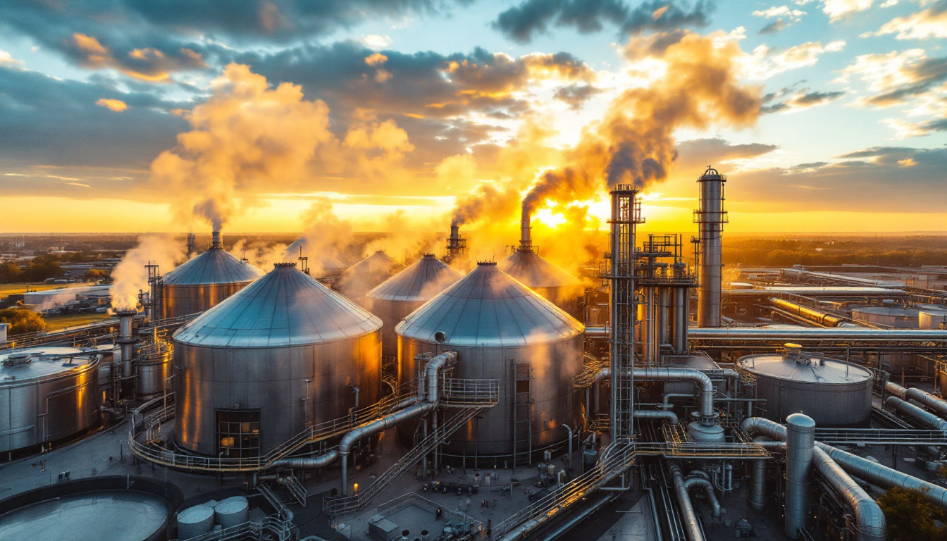 Cette station transforme 13 000 tonnes de boues en gaz pour chauffer 2 000 habitants