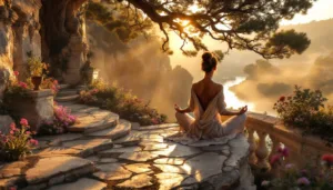 Dans ces jardins d'Avignon, le yoga se pratique depuis 2000 ans d'histoire