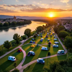 camping avignon ile barthelasse