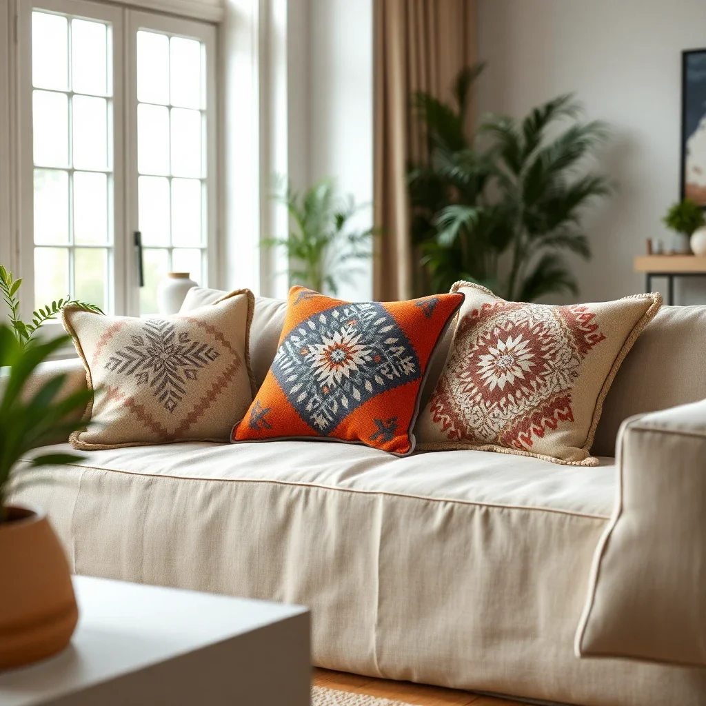 Top 10 coussins scandinaves ethniques 2026