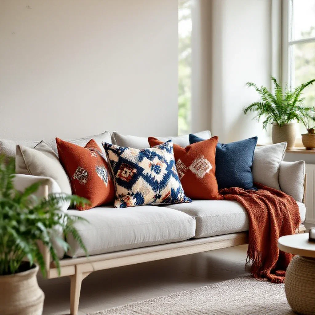 Housses Coussins Scandinaves Graphiques 2026