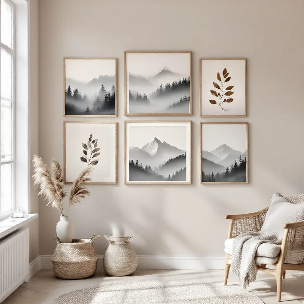 5 Idées Déco Murale Scandinave Posters Nature Hygge