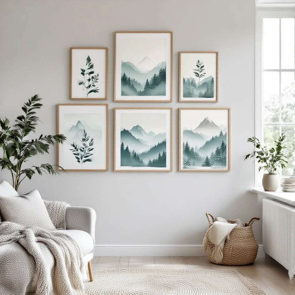 Déco Murale Scandinave Nature 2026: Affiches Cadres