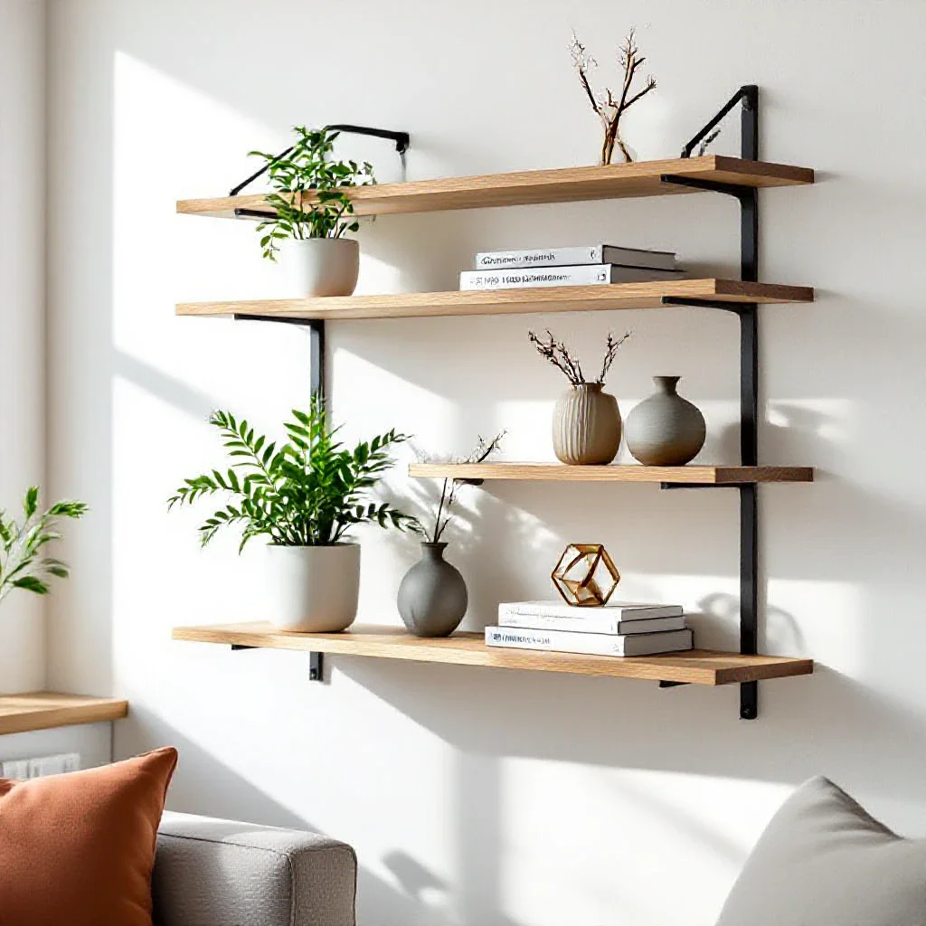 Top 5 Étagères Murales Scandinaves Bois/Métal 2026