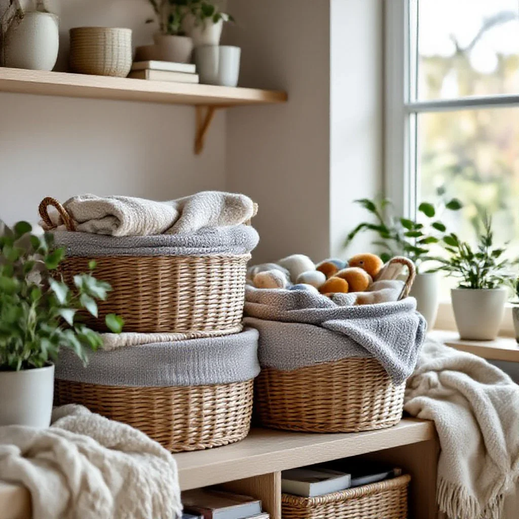 Meilleurs paniers rangement scandinaves osier 2026