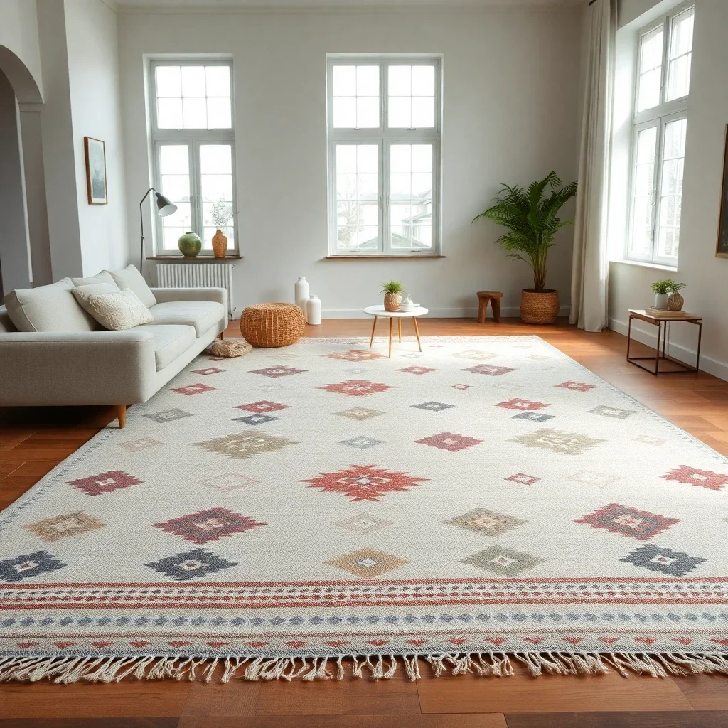 7 Meilleurs Tapis Scandinaves Géométriques 2026