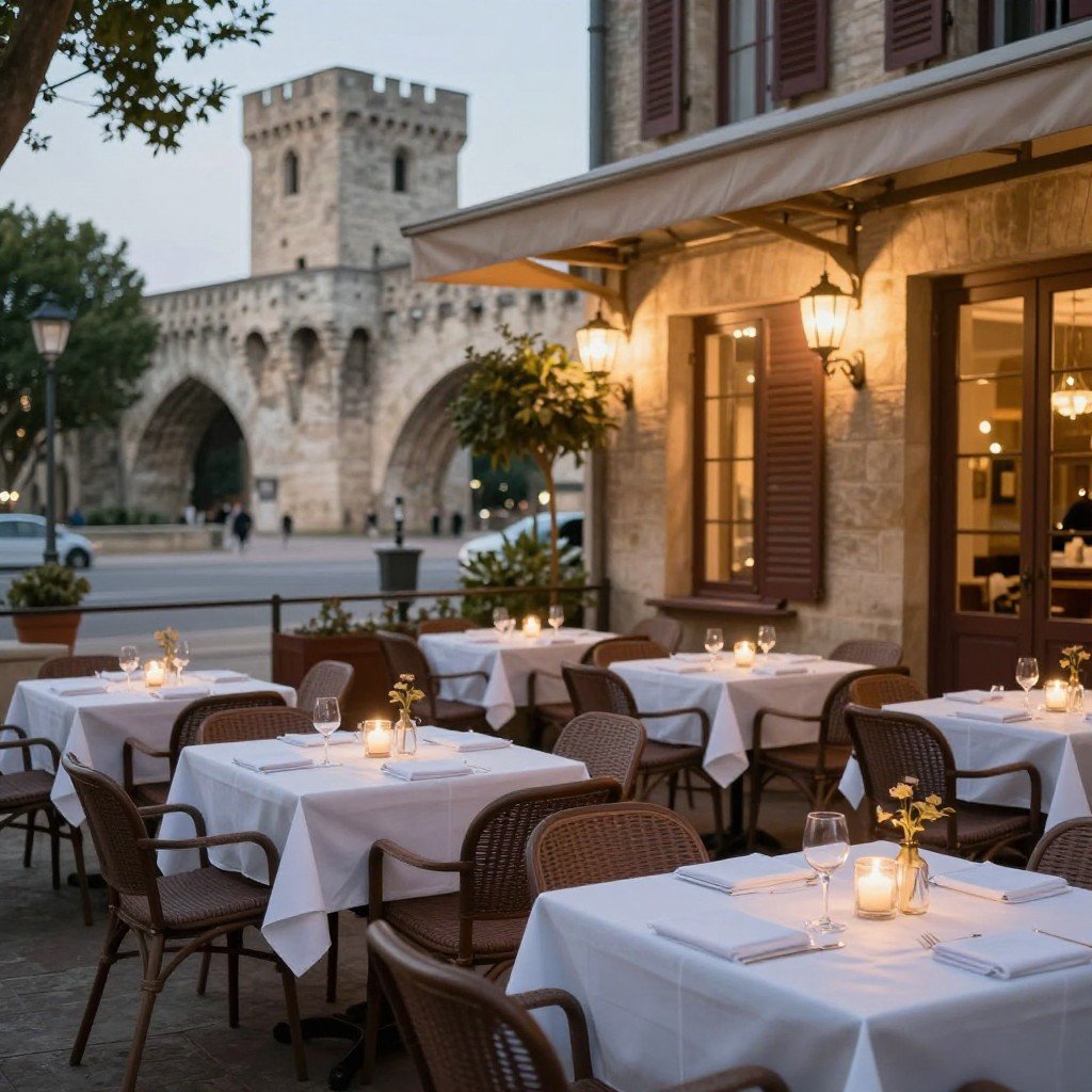 restaurant terrasse avignon