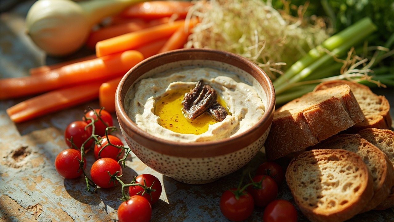 Anchoïade provençale : la recette de la sauce aux anchois pour l apéritif