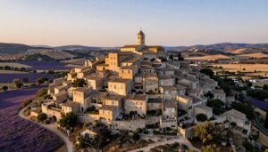 Villages Luberon Vaucluse Gordes Roussillon couleurs Provence vue panoramique
