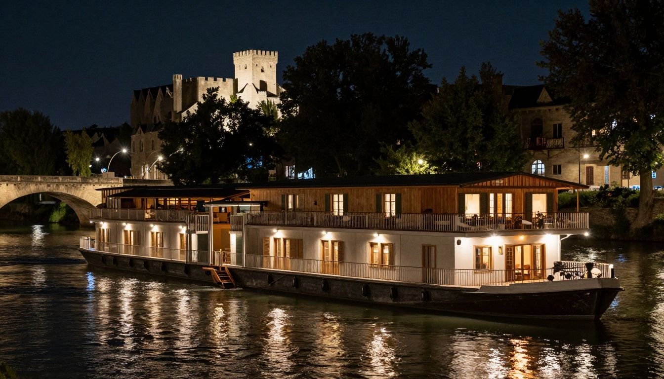 Nuit insolite à Avignon : péniche, bulle, cabane, maison d&rsquo;hôtes atypique