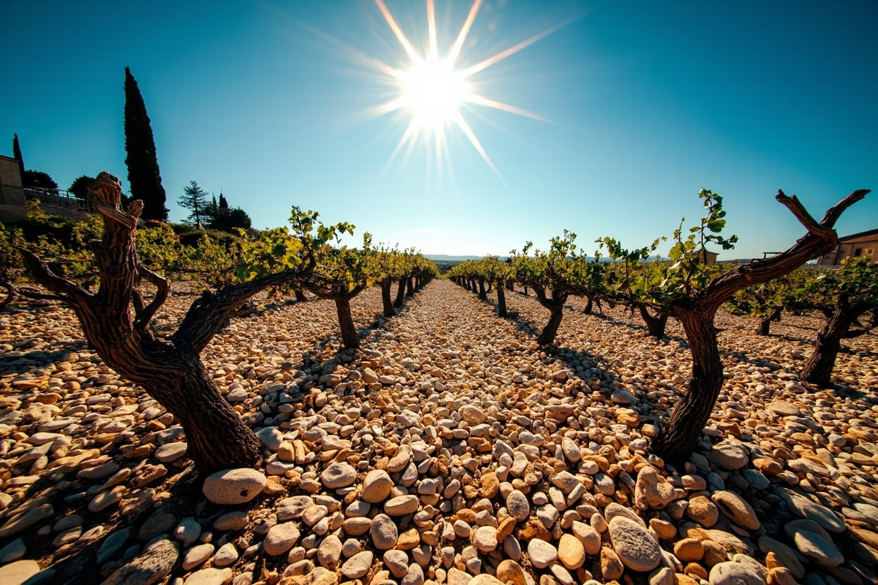 Domaine Maby : le Tavel La Forcadière face à Avignon