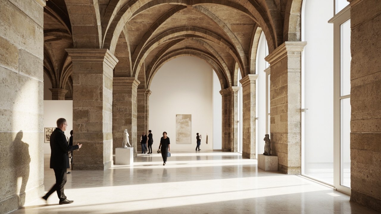 Salle du musee Collection Lambert a Avignon