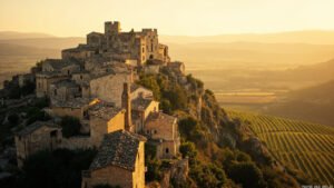 Le village perché d'Oppède-le-Vieux dans le Luberon