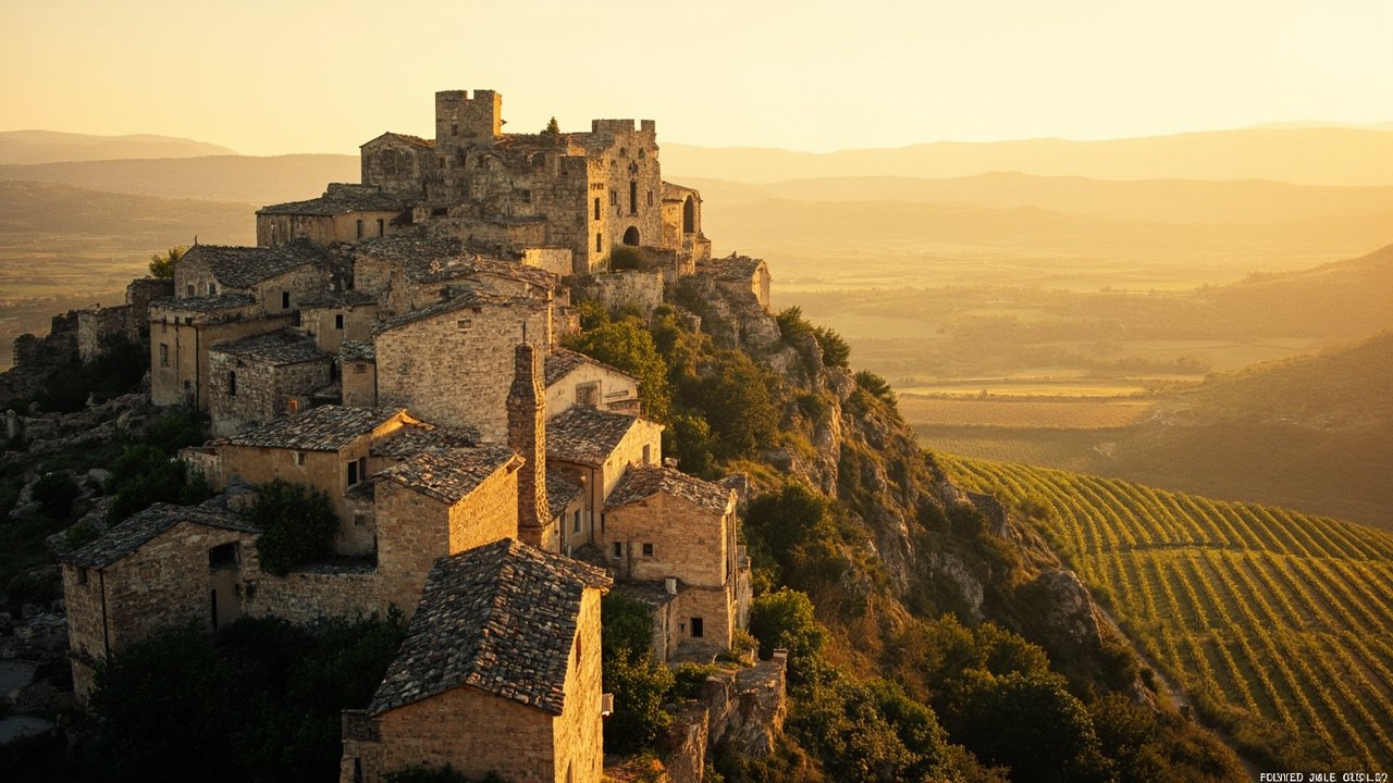 Oppède-le-Vieux : le village abandonné et restauré du Luberon