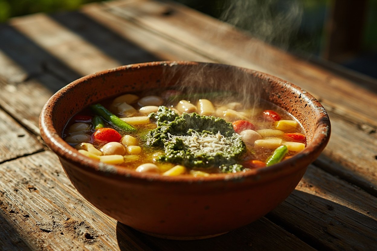 La soupe au pistou, la recette provençale de l été