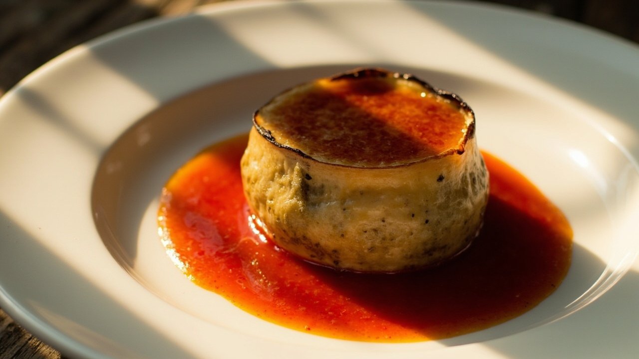 Le papeton d aubergines : le flan d Avignon en tiare pontificale