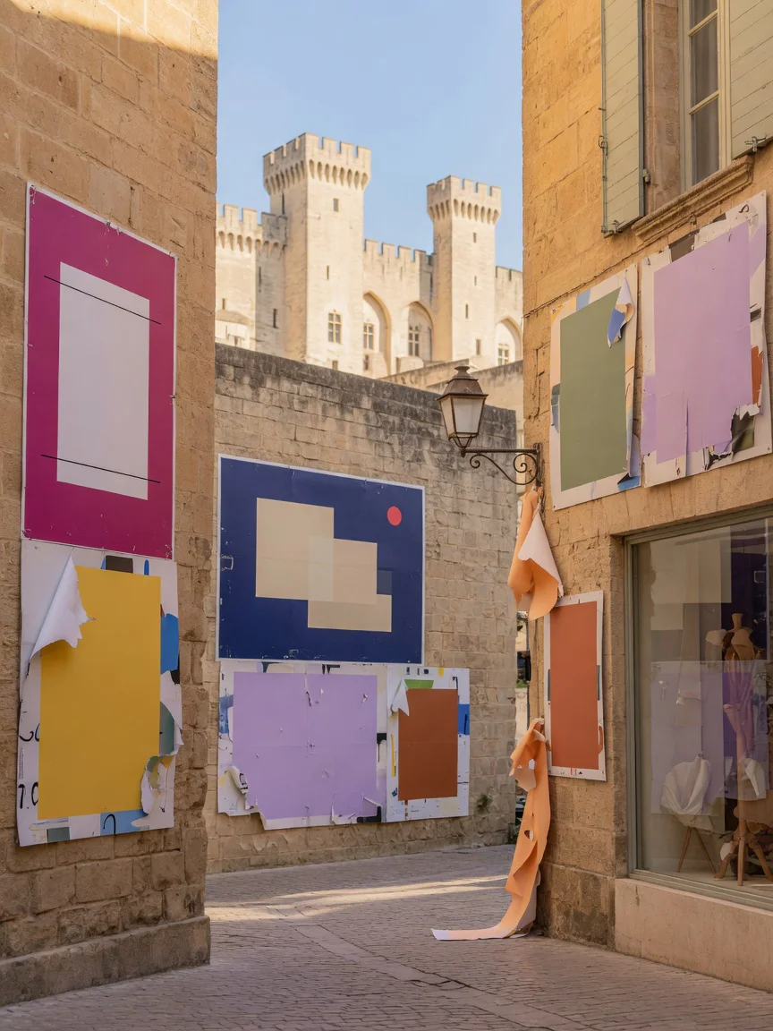 Festival Avignon affiche officielle ou simple visuel, la nuance change tout