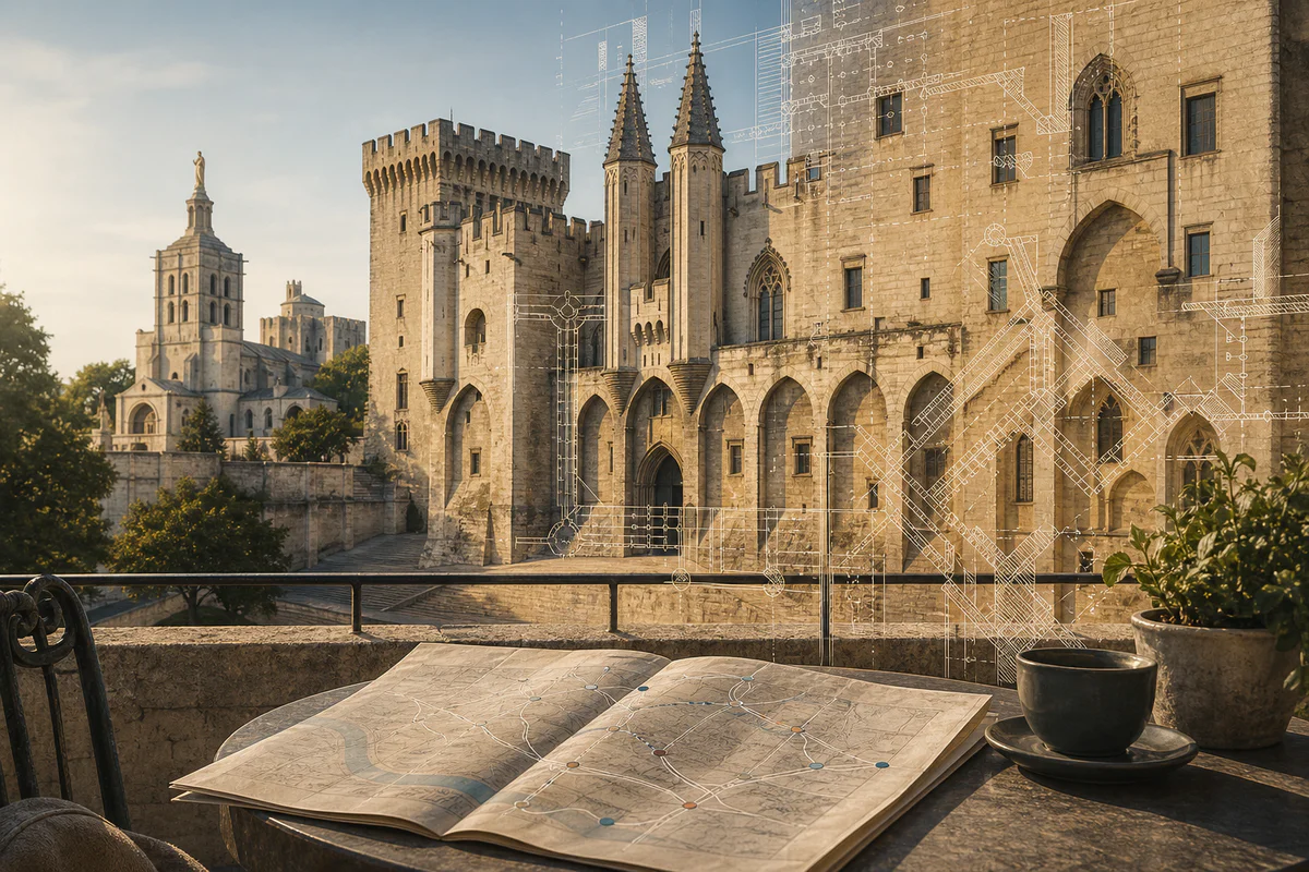 Plan Palais des Papes : le parcours à lire avant d&rsquo;entrer dans le monument