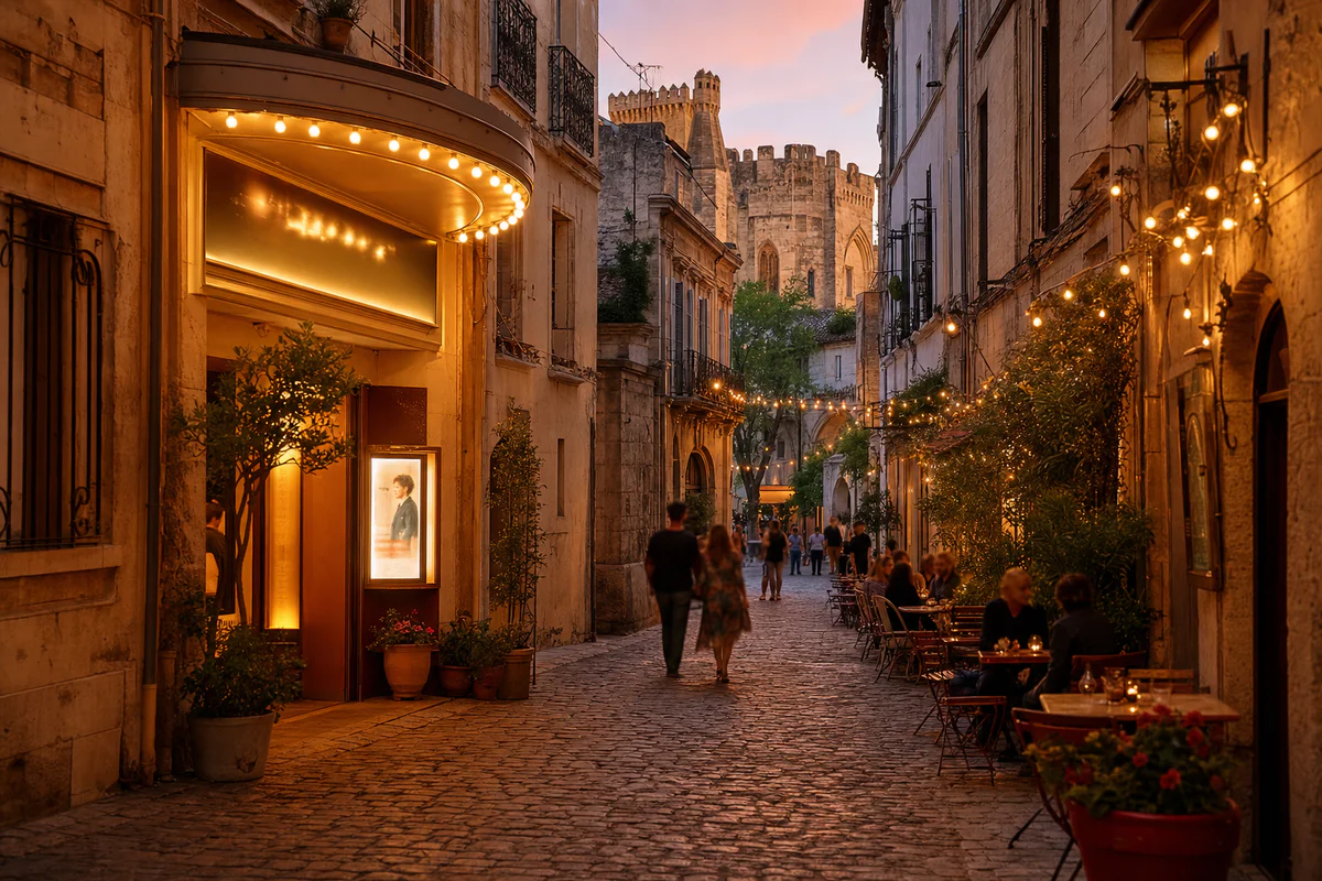 Utopia restaurant Avignon : ce lieu est un cinéma, pas une table