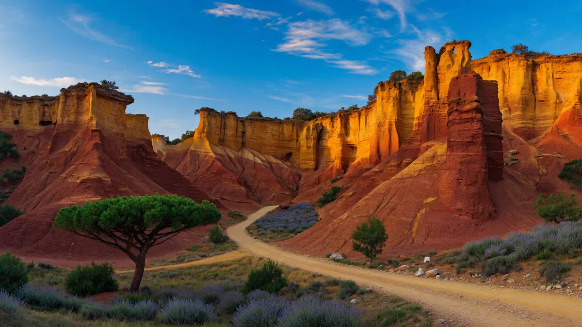 terre rouge provence révèle trois paysages d’ocre qui ne se visitent pas pareil